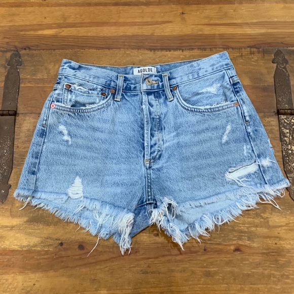 Agolde Pants - Agolde Vintage Denim Parker Shorts Size 26 EUC